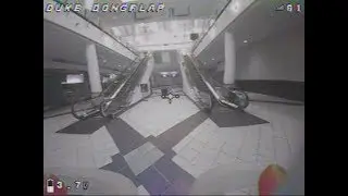 Tiny Whoop freestyle at the mall with my Acrobee V2!!!