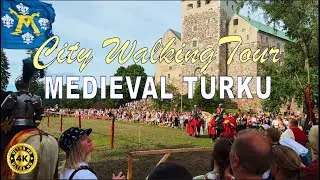 Walkaround the Medieval Market & Turku Castle Tournament: Summer 2024.