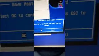 HP system error 2000 Master boot Record Hard drive has changed