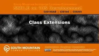 iOS Swift 11C Class Extensions