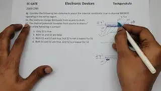 EC GATE 2009 2M - MOSFET