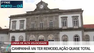 Linha de alta velocidade: o projeto e a adjudicação do primeiro troço (Porto - Oiã)