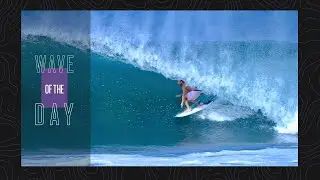 Wave of the Day: Timmy Reyes, Nicaragua Beachbreak Barrel