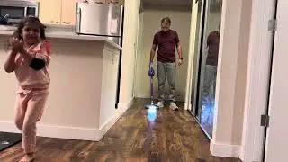 Fun game with toddlers