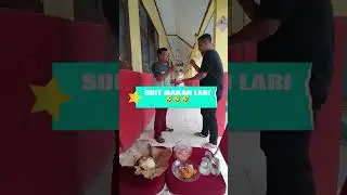 SUIT MAKAN LARI CHALLENGE || adegan tidak diduga