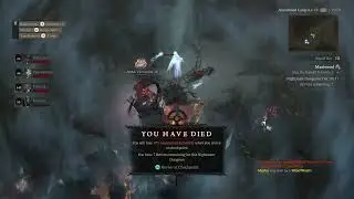 Conquering the highest tier nightmare dungeon in Diablo IV