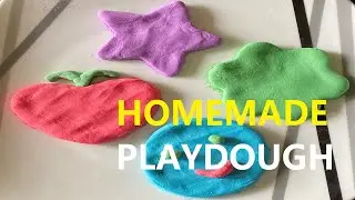 How to Make Homemade Playdough DIY