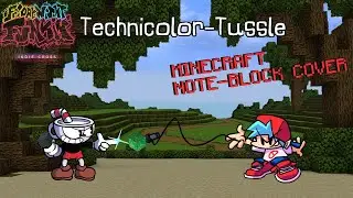 FNF: Indie Cross | Technicolor Tussle Note-Block Cover (4K)