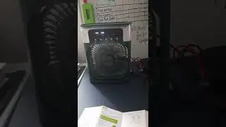 Увлажнитель воздуха настольный зеленый