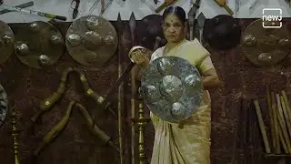 களரிப்பயிற்று கற்பிக்கும் 74 வயது மூதாட்டி | 74 Year Old Lady Teaches Kalaripayattu | Tamil NEWJ
