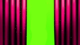 Free green screen glitter transitions 4k | red curtain [SIMPLY INTROS!]