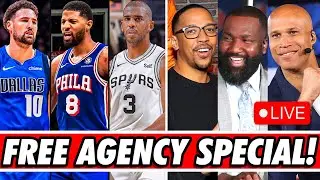 LIVE NBA FREE AGENCY SPECIAL | Road Trippin' w/ Richard Jefferson, Channing Frye, & Kendrick Perkins