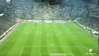 BURSASPOR TARAFTARINDAN MUHTEŞEM SHOW