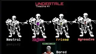 [ALL 5 ENDINGS] Sixbones - Undertale Timeline 41