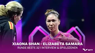 Shan Xiaona - Elizabeta Samara I WTT Champions 2024 Frankfurt