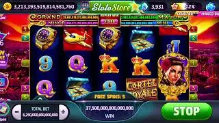 Slotomania Cartel Royale 6.25Q Bet Free Spins #slotomania #FreeSpins