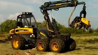 Ponsse Ergo harvester