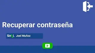¿Cómo recuperar mi contraseña?