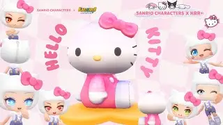 ♡Sanrio x KRR+♡ : Hello Kitty outfit set & Giant Hello Kitty | Kart Rider Rush+