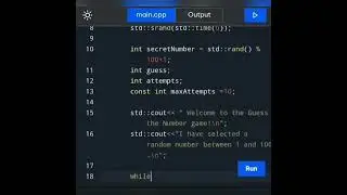 How to write a c++ program for a simple 