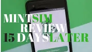 Video review Mint Mobile 15 days later,  3GB plan best MNVO