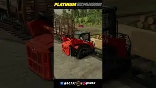 How much money is there in Wood? Farming Simulator 22 - Platinum Expansion #shorts