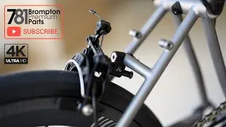 781 T line Project Brompton Braking: Installing EEbrake Calipers with the help of H&H Brake Adaptor!