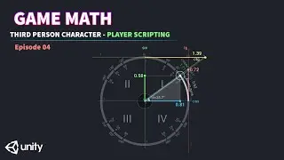 Unity Third Person Rotation  - Game Mathematics Trigonometry [04/13]