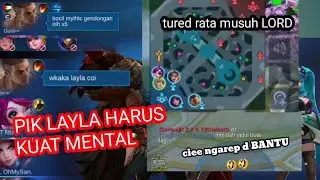 Dari awal d bacotin sama BOCIL,nasib user layla emang gini dah