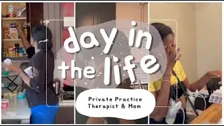(STRESSFUL) DITL of a Mom & Counselor