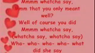 Jason Derulo - Whatcha Say (lyrics)