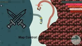 Paper.io 2 Map Control: 100.00% [Clash Royale]