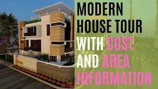 Cost and Area Information | Modern Building Design | Modern Exterior Design