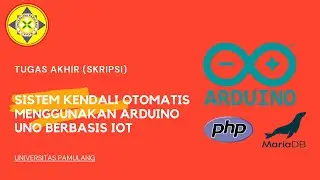 Sistem kendali Otomatis - Tugas Akhir(skripsi) - Fakultas Teknik Informatika - Universitas Pamulang