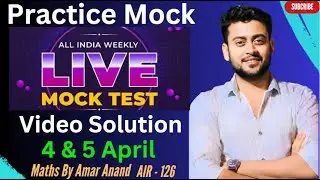 PracticeMock Live Mock Today| All Solutions| 4 & 5 April #oliveboard #ssc#new #practicemock