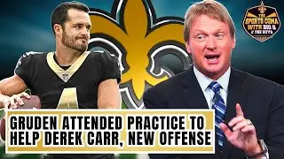 Gruden Attended Practice to Help Derek Carr, New Offense