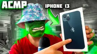 АСМР Распаковка и обзор iPhone 13📱-128 ГБ (ASMR unboxing iPhone 13)