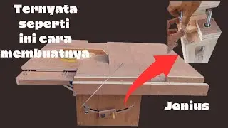 tilt mekanisme for table saw mini //pengunci kemiringan #diywoodworking #diy