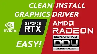 [UPDATED GUIDE IN DESCRIPTION] How to Clean Install Graphics Drivers Using DDU - The Proper Way