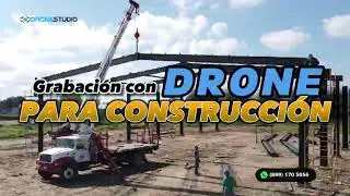 Grabación con Drone 🕹️🚁 para construcción 🚧🏗️👷🏼‍♂️