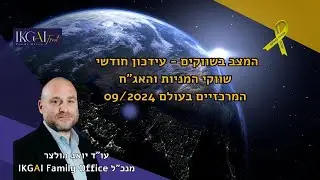 המצב בשווקים - עידכון חודשי  שווקי המניות והאג