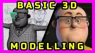 Albert Modeling Part 01 - Maya Character Modeling for Beginners
