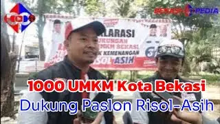1000 UMKM Dukung Risol - Asih di Pilkada Serentak 2024