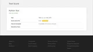 Python Test Upwork, 1st Place!, 5.0