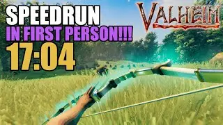 Speedrun In First Person!!! Valheim FPP Mod (NG+ SSG All Bosses)
