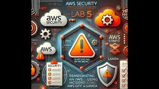 AWS Security - LAB 5 - Remediating an Incident Using AWS Config And Lambda