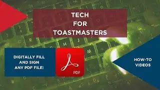 How to digitally fill and sign ANY PDF file.