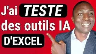 Testez ces outils d'INTELLIGENCE ARTIFICIELLE sur excel pour gagner en efficacité