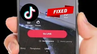 TikTok Live Option Not Showing 2023 || How To Fix Live Option Not Showing