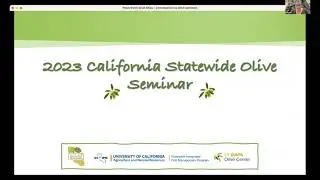 Introduction: 2023 California Statewide Olive Seminar with Cindy Kron